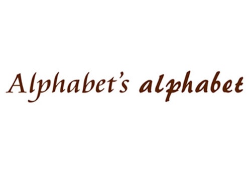 Alphabets alphabet